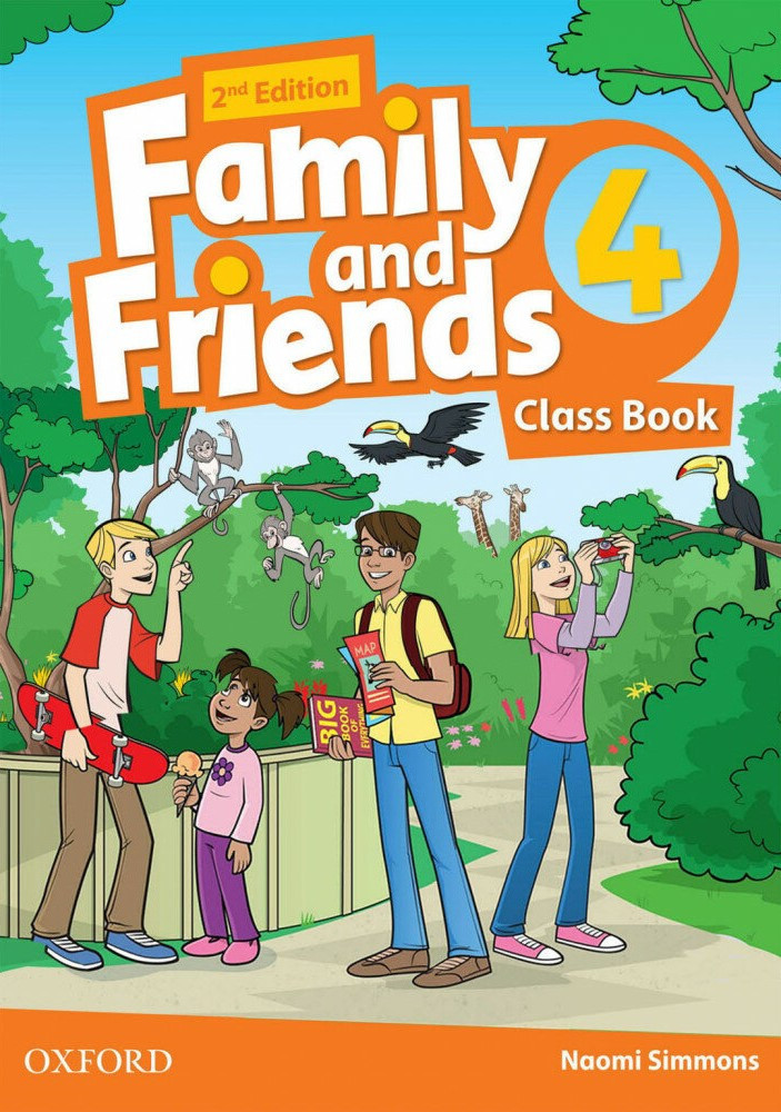 Family and Friends 4 for kids, Spring 26, Afternoon, MWF